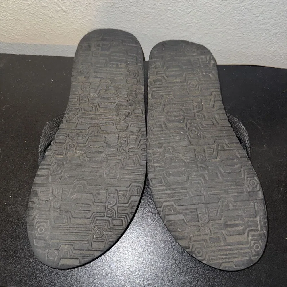 Teva Men's 4168 Sandals Flats Black/black Size 12